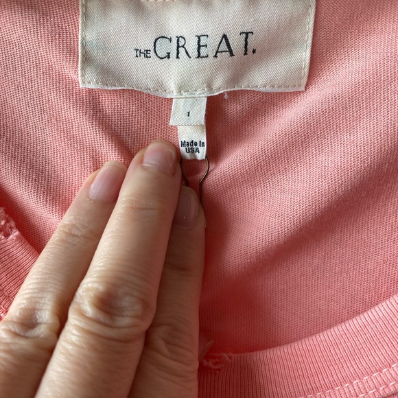 The Great U Neck T in size 1 (S) NWT 😍 - Picture 2 of 6